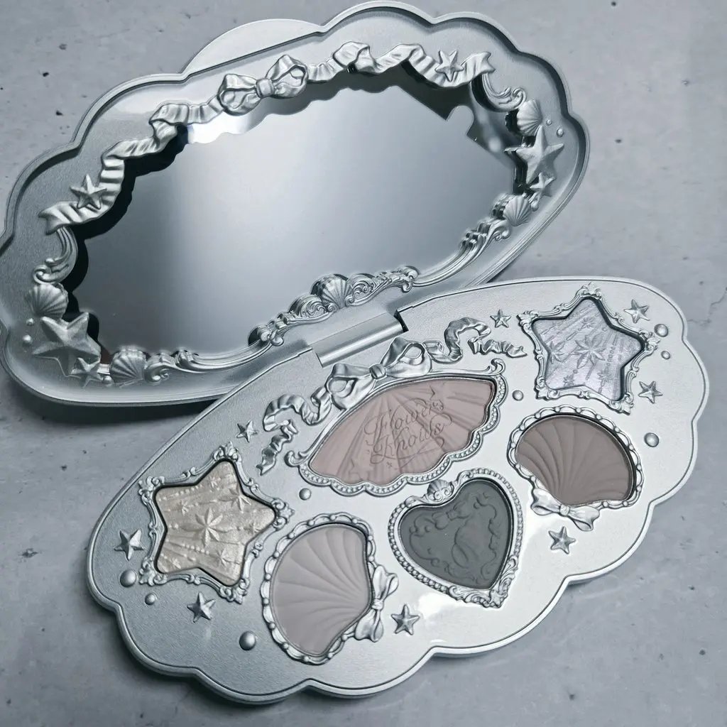 シェルズジュエルコレクション 6色アイシャドウパレット/FlowerKnows/アイシャドウパレットを使ったクチコミ（2枚目）