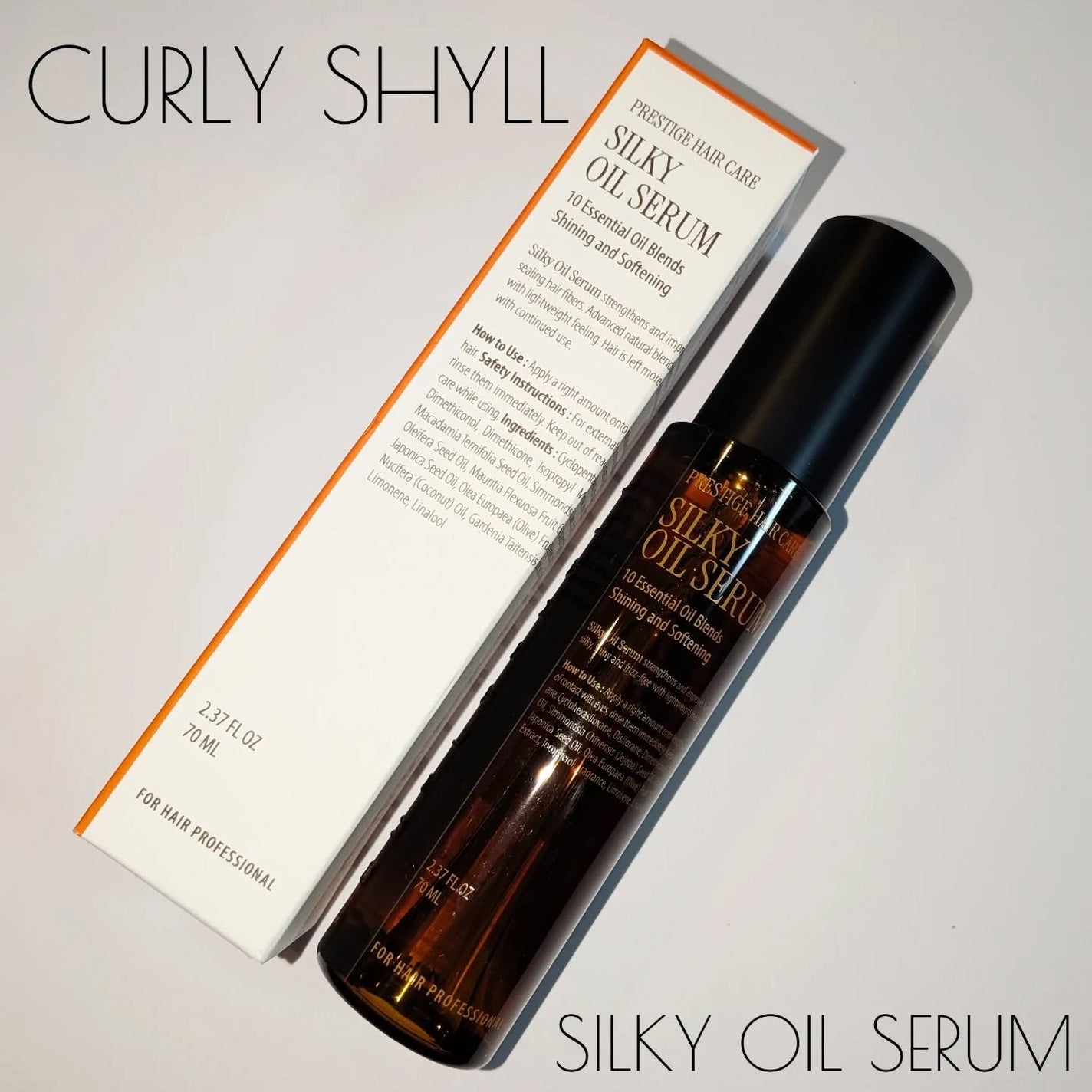 SILKY OIL SERUM/CULRY SHYLL/ヘアオイルを使ったクチコミ(1枚目)