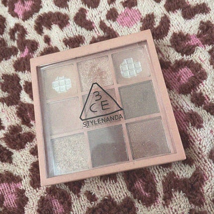 3CE マルチアイカラーパレット/3CE/アイシャドウパレットを使ったクチコミ(1枚目)