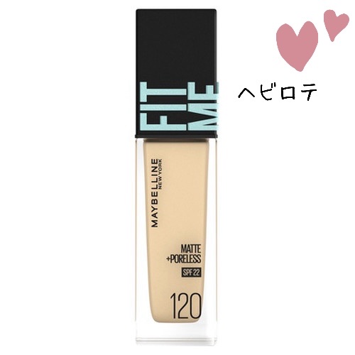 フィットミー リキッドファンデーション R/MAYBELLINE NEW YORK/リキッドファンデーションを使ったクチコミ（1枚目）