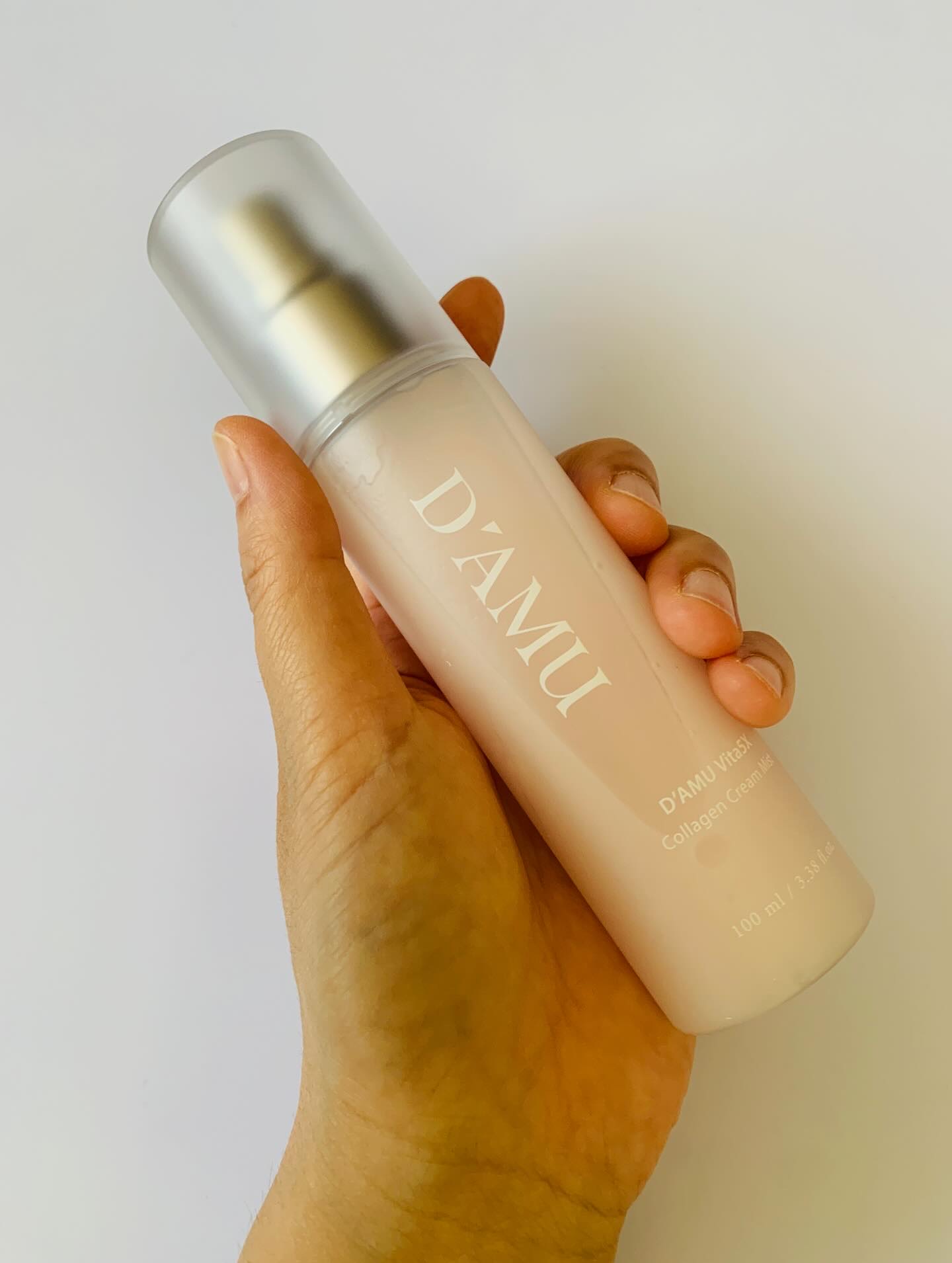 ビタ5X コラーゲン クリーム ミスト/D'amu/ミスト状化粧水を使ったクチコミ（3枚目）