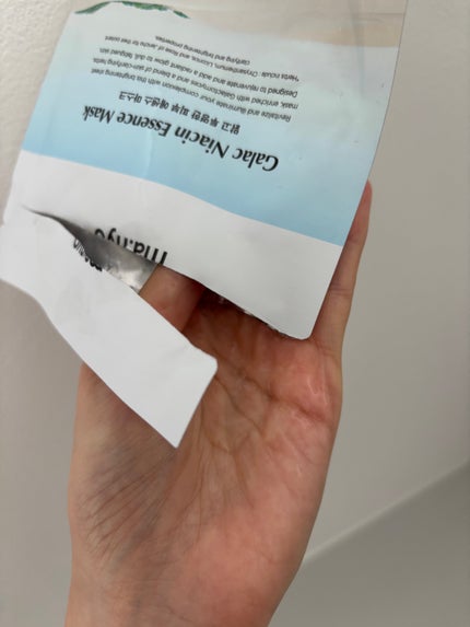 ガラクナイアシン エッセンスマスク/manyo/シートマスク・パックを使ったクチコミ(6枚目)