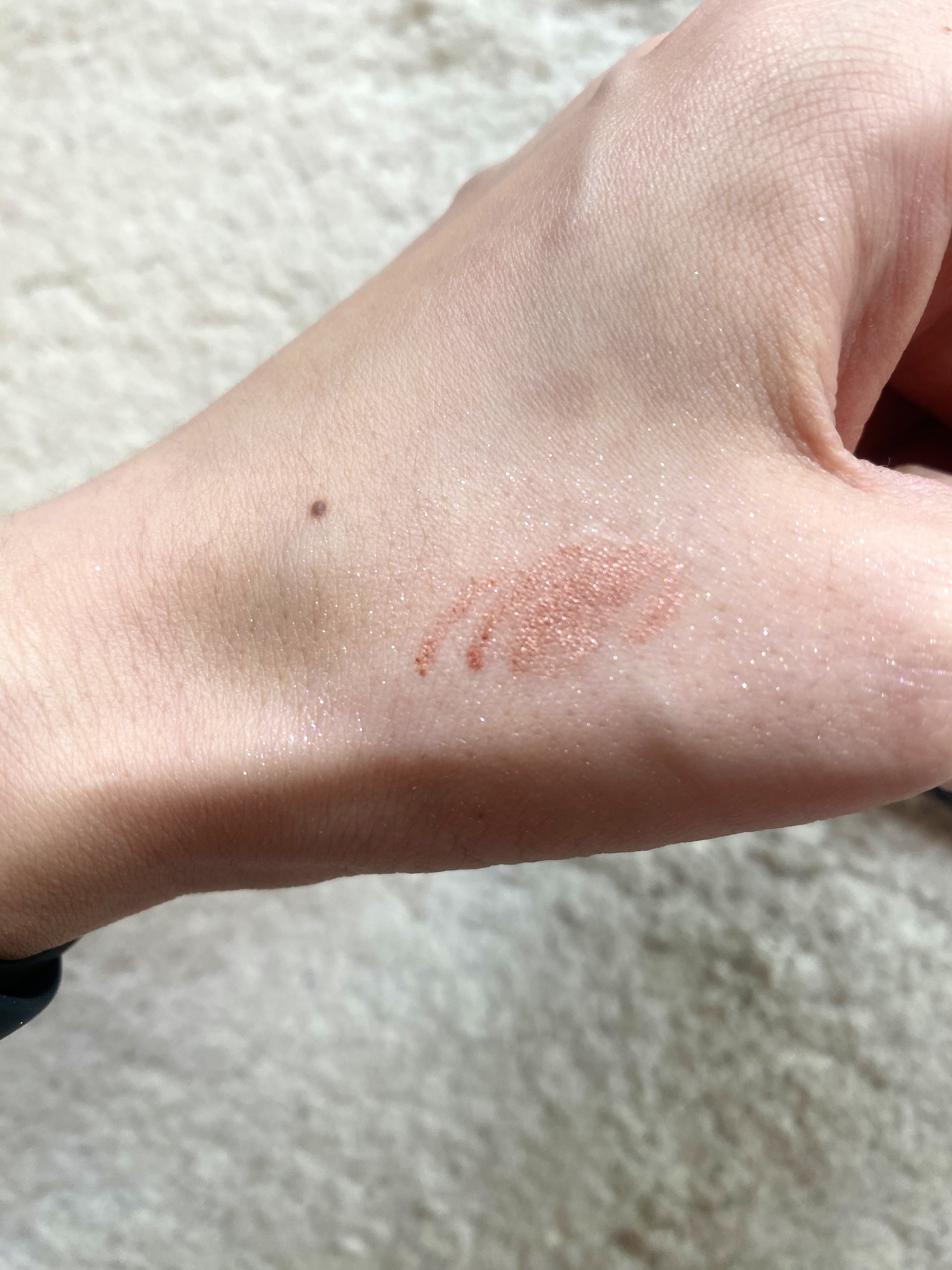 &be アンダーアイライナー ピンクパール/＆be/ジェルアイライナーを使ったクチコミ（2枚目）