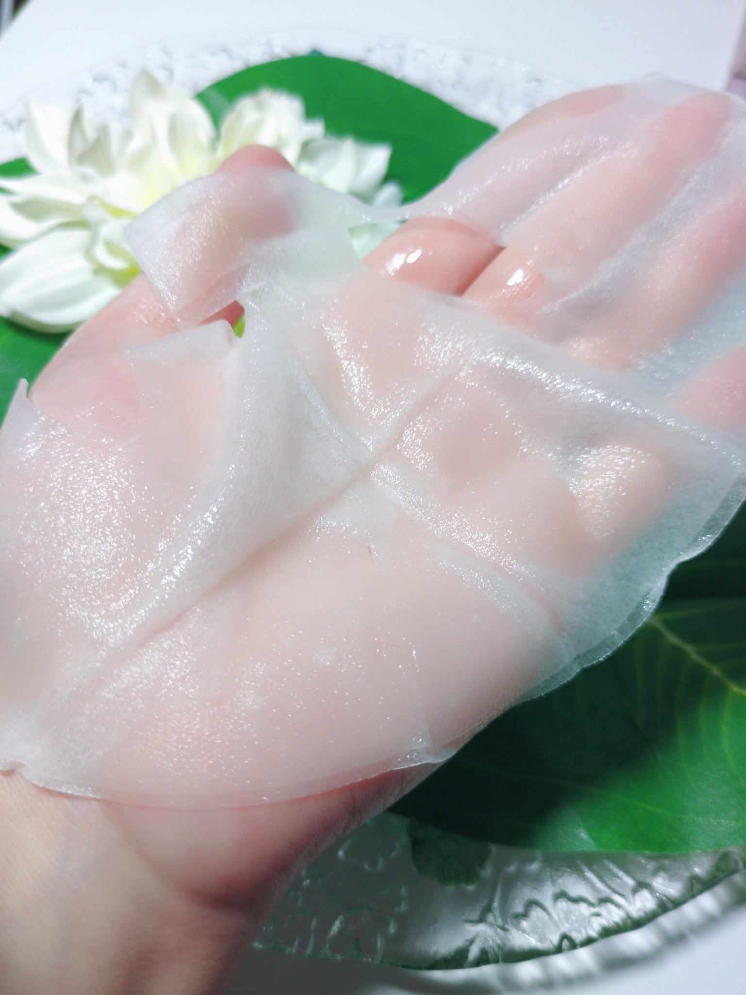 ラッシェシートマスク モイスト（しっとり)/laccche/シートマスク・パックを使ったクチコミ（2枚目）