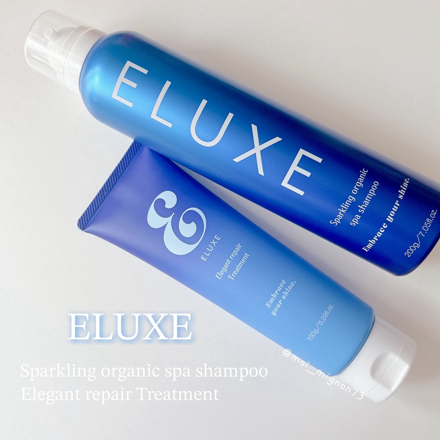 スパークリング オーガニック スパ シャンプー/ELUXE /市販シャンプーを使ったクチコミ(1枚目)