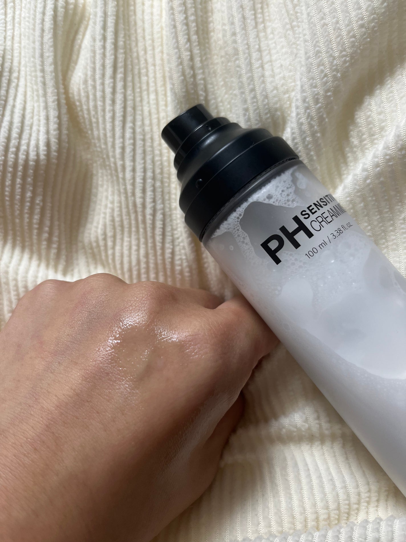 PHセンシティブクリームミスト/SAM'U/ミスト状化粧水を使ったクチコミ(2枚目)