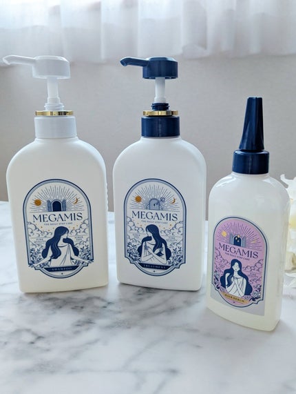 MEGAMIS ヘアセラム/MEGAMIS/洗い流すヘアトリートメントを使ったクチコミ(5枚目)