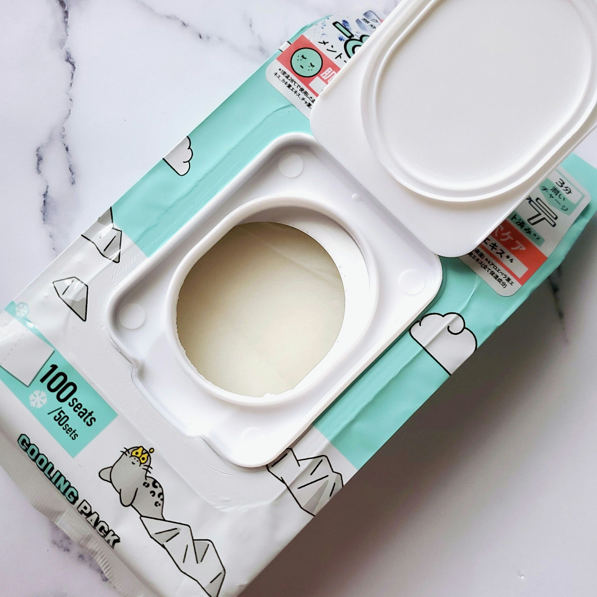 クーリングスクエアパック/ICY ZAP/シートマスク・パックを使ったクチコミ（2枚目）