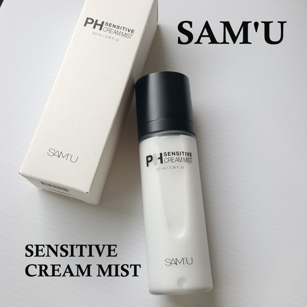 PHセンシティブクリームミスト/SAM'U/ミスト状化粧水を使ったクチコミ（1枚目）