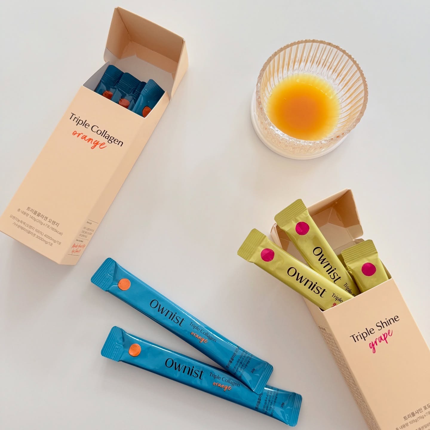 トリプルコラーゲン オレンジ/Ownist/美容サプリメントを使ったクチコミ（1枚目）