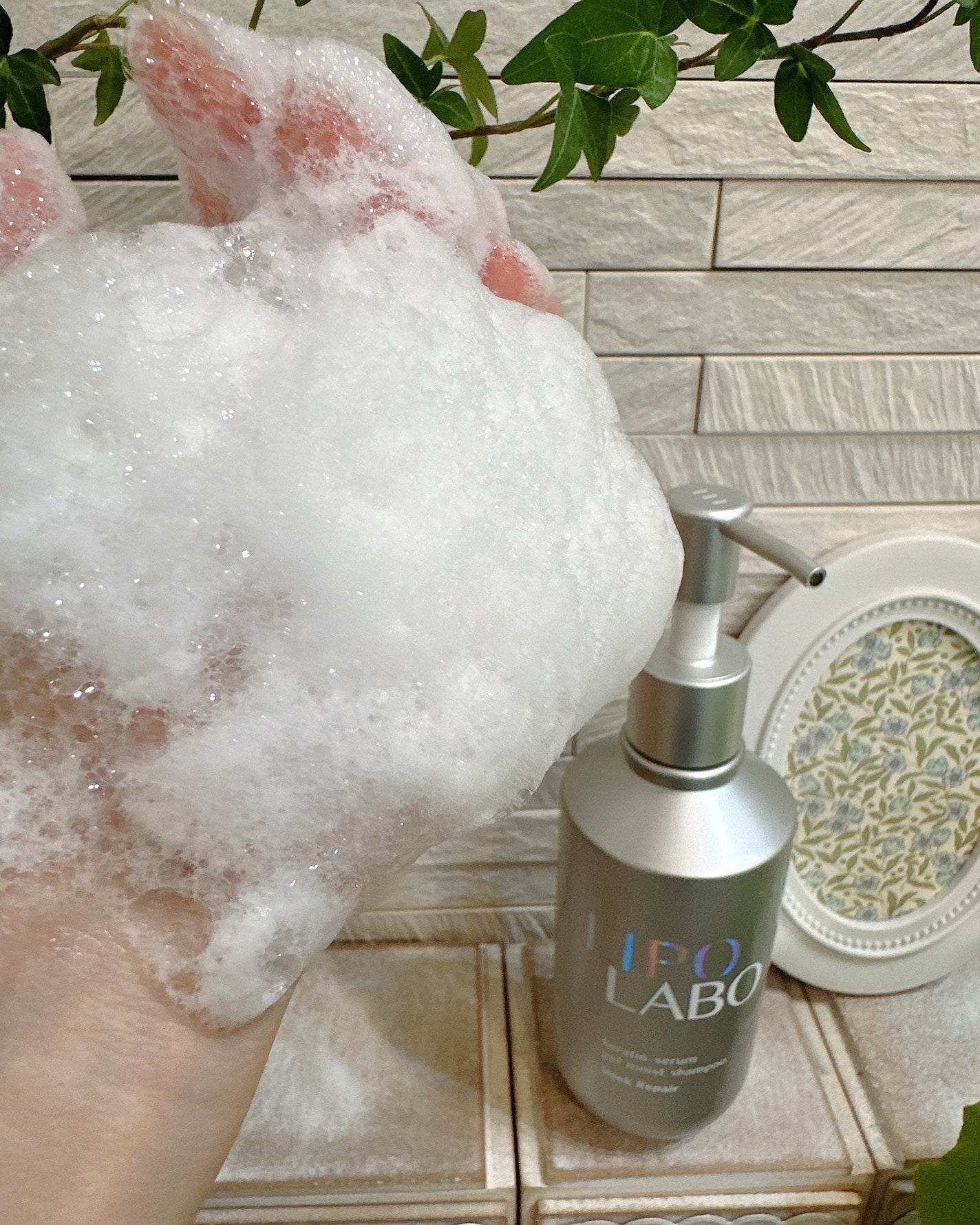 リポ ラボ ケラチンセラム ジェルモイスト シャンプー /トリートメントスリークリペア*/LIPO LABO/市販シャンプーを使ったクチコミ(6枚目)