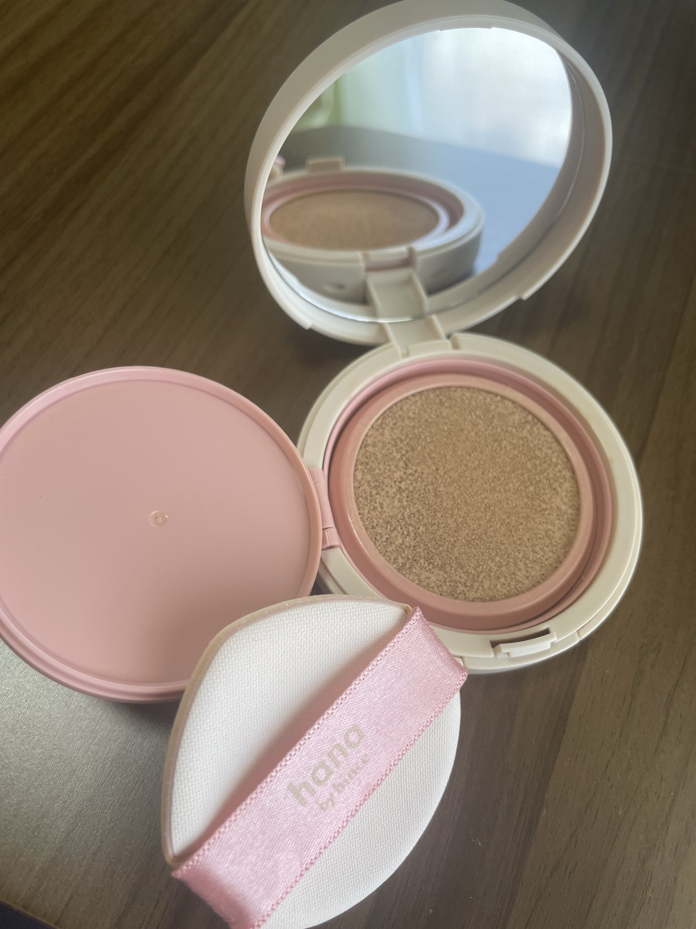 レイヤーフィットクッション/hana by hince/クッションファンデーションを使ったクチコミ(2枚目)