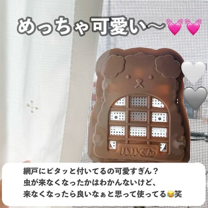 バルくん 虫こないでネット 掛け置きタイプ くま/DAISO/その他を使ったクチコミ(3枚目)