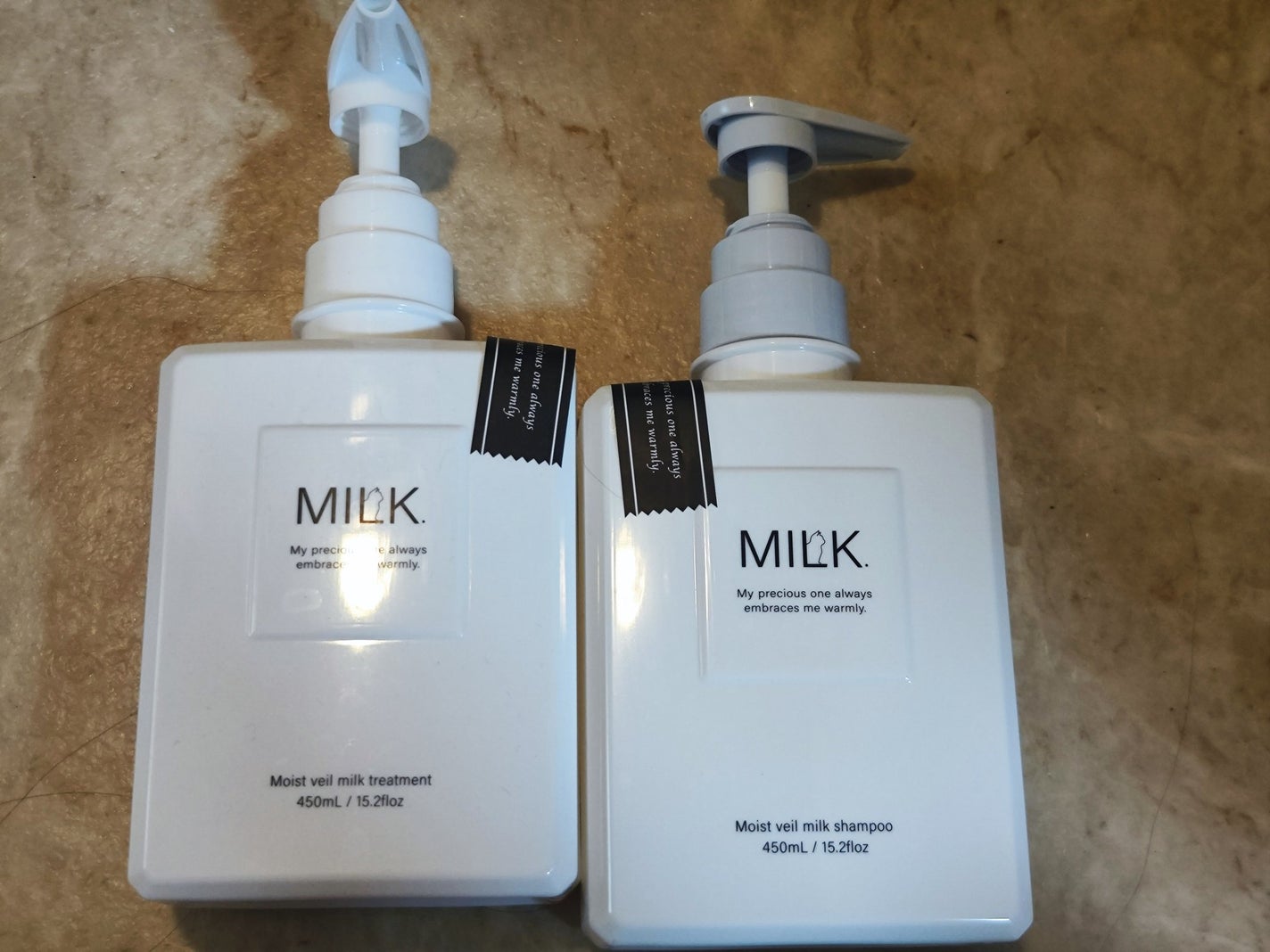 モイストヴェール シャンプー/トリートメント<無香料>/MILK./市販シャンプーを使ったクチコミ(1枚目)