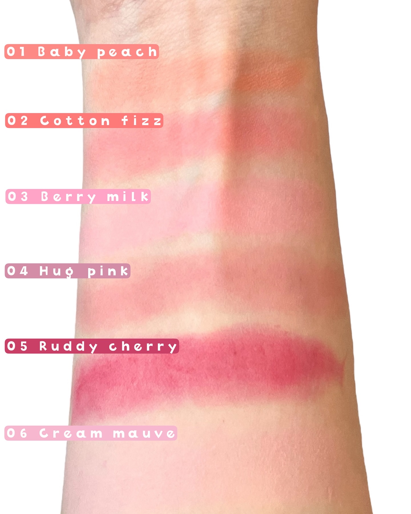 ポケットコットンブラーリングスティック/2aN/ジェル・クリームチークを使ったクチコミ（2枚目）