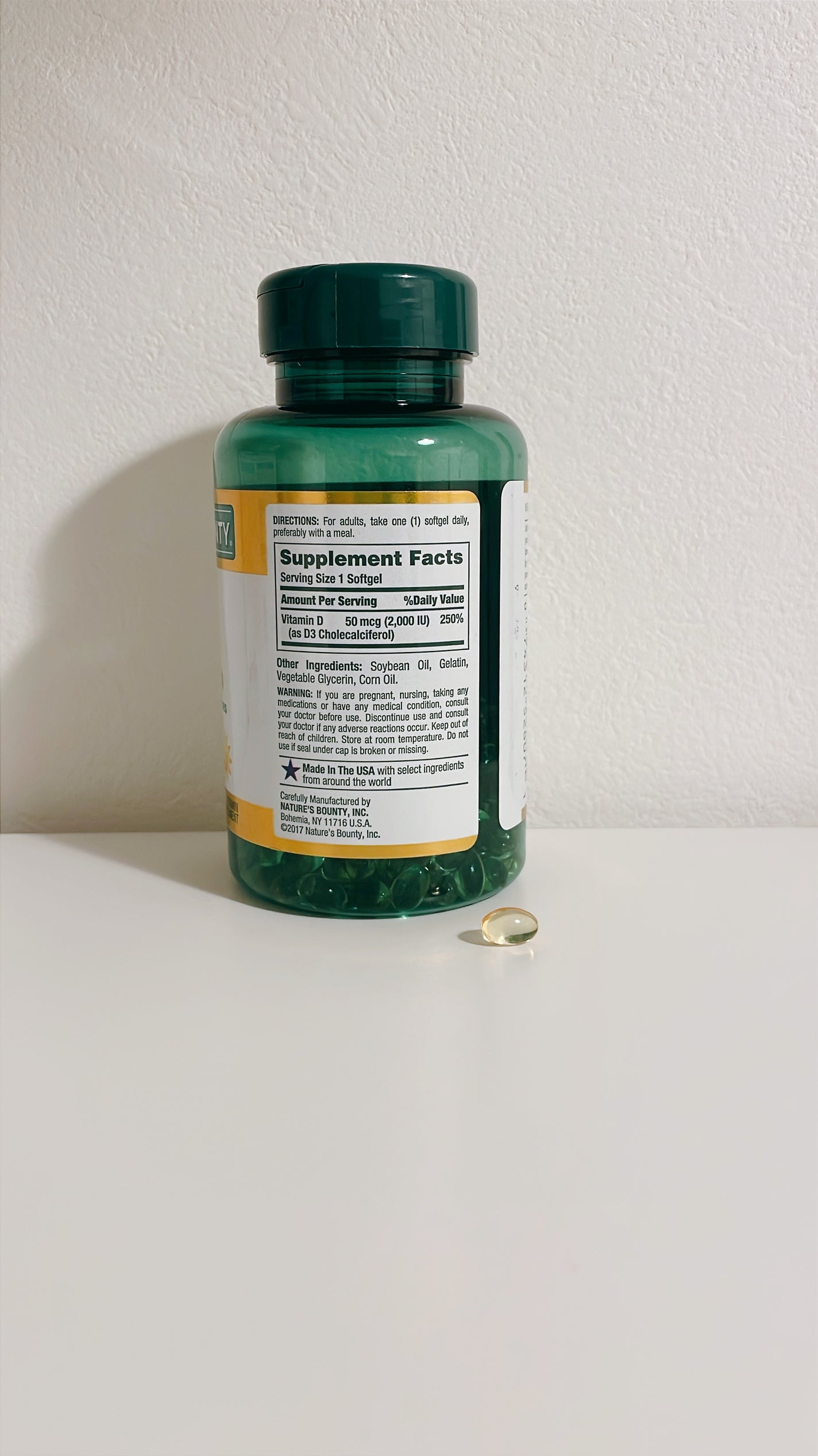 Nature's Bounty D3/Nature's Bounty/健康サプリメントを使ったクチコミ(2枚目)