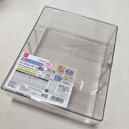 壁にも付けられる ディスプレイケース(3段)/DAISO/その他を使ったクチコミ(2枚目)