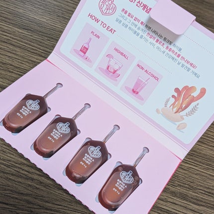 飲める美容ピンクDIYドリンク ピンクポーション ゼロカロリー・冬虫夏草/PINK POTION /美容ドリンクを使ったクチコミ(2枚目)