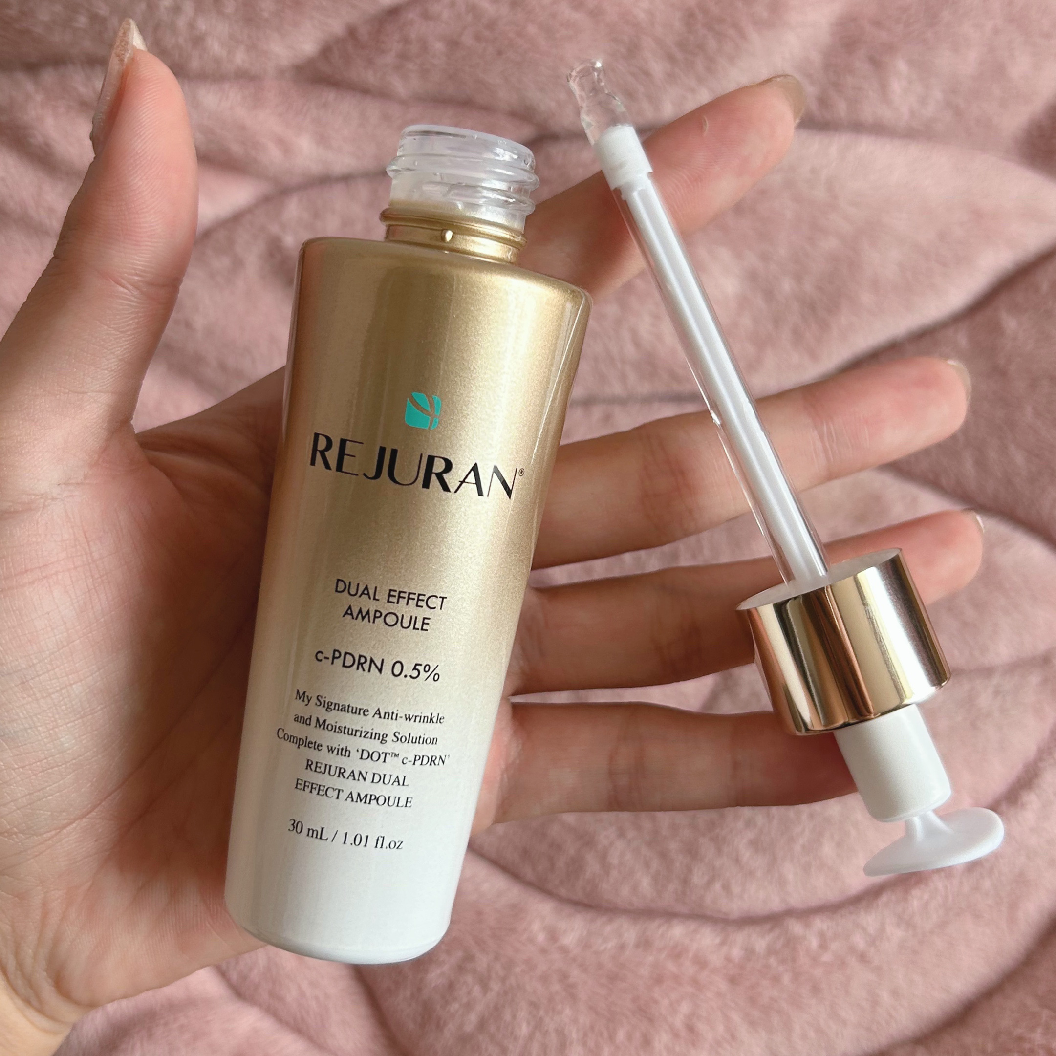 REJURAN デュアル エフェクト アンプル 30mL/REJURAN COSMETICS/美容液を使ったクチコミ（3枚目）