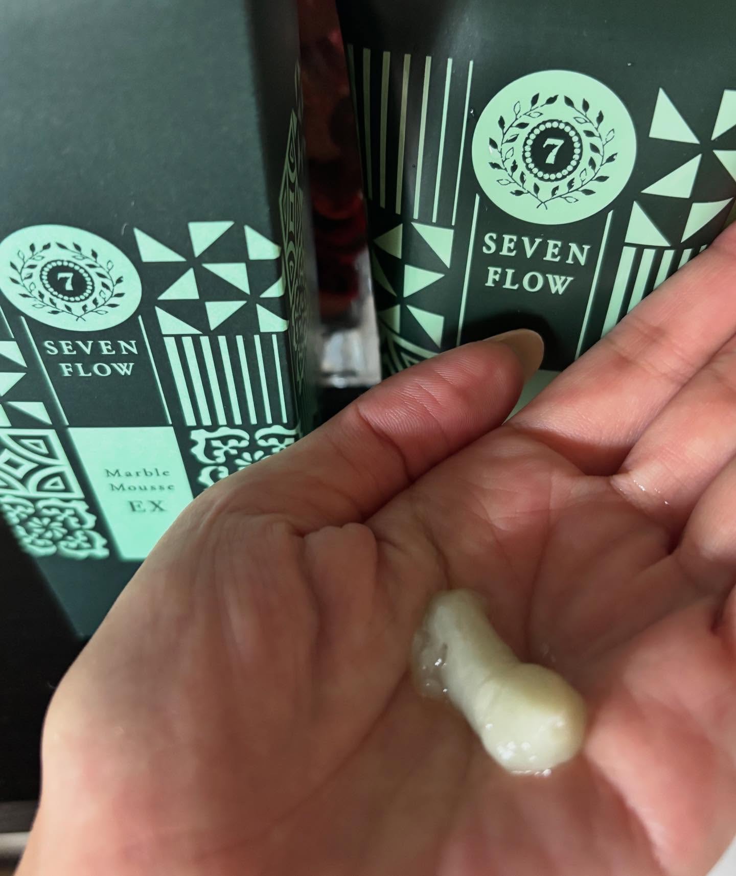 マーブルムースEX /セブンフロー/スクラブ・ゴマージュを使ったクチコミ（2枚目）