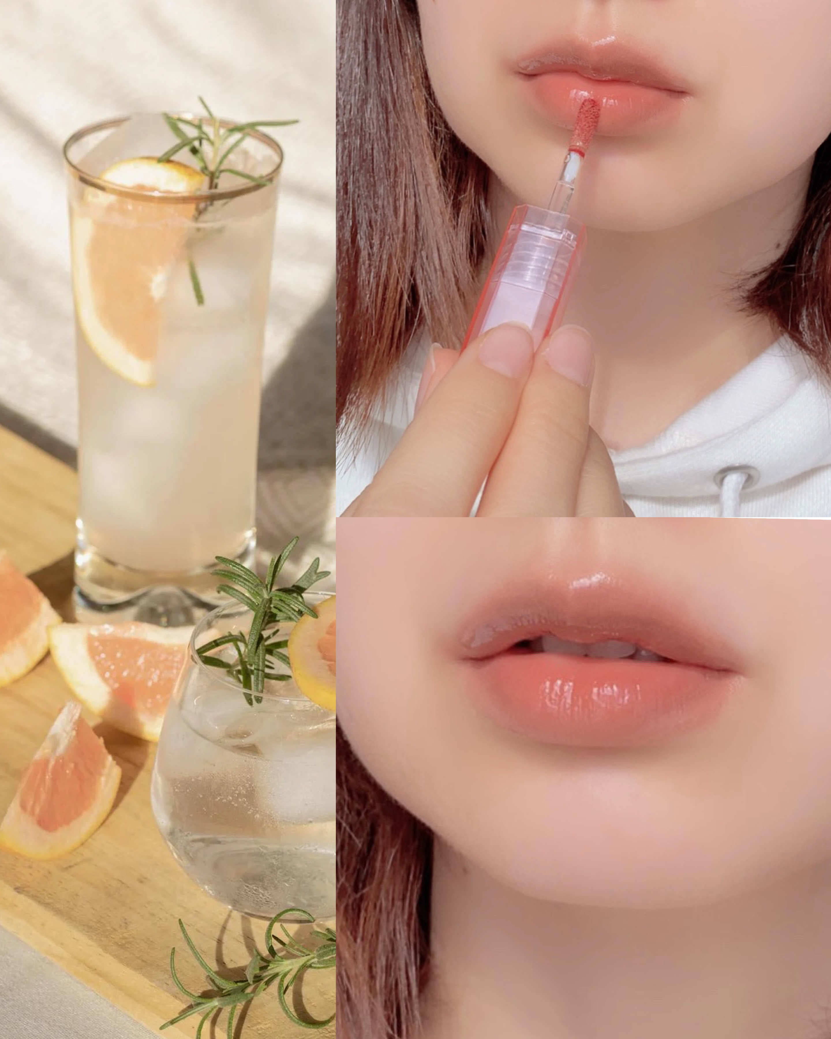 プチムーンショットジェリーグロウティント/moonshot/リップティントを使ったクチコミ（2枚目）