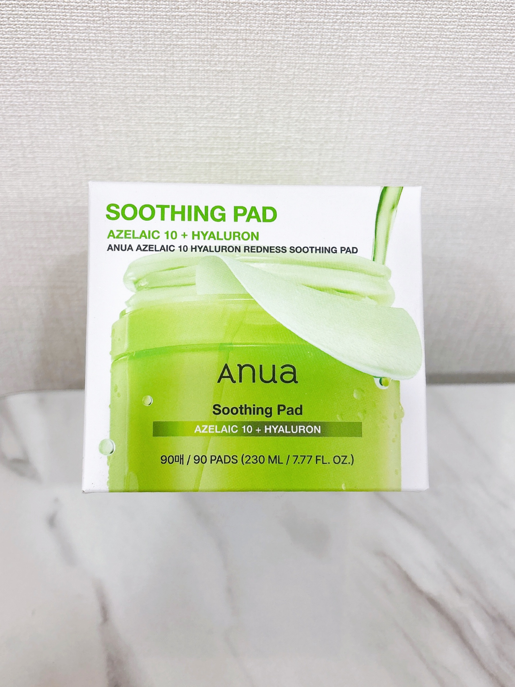 アゼライン酸10 ヒアルロンレッドネススージングパッド/Anua/トナーパッドを使ったクチコミ（2枚目）