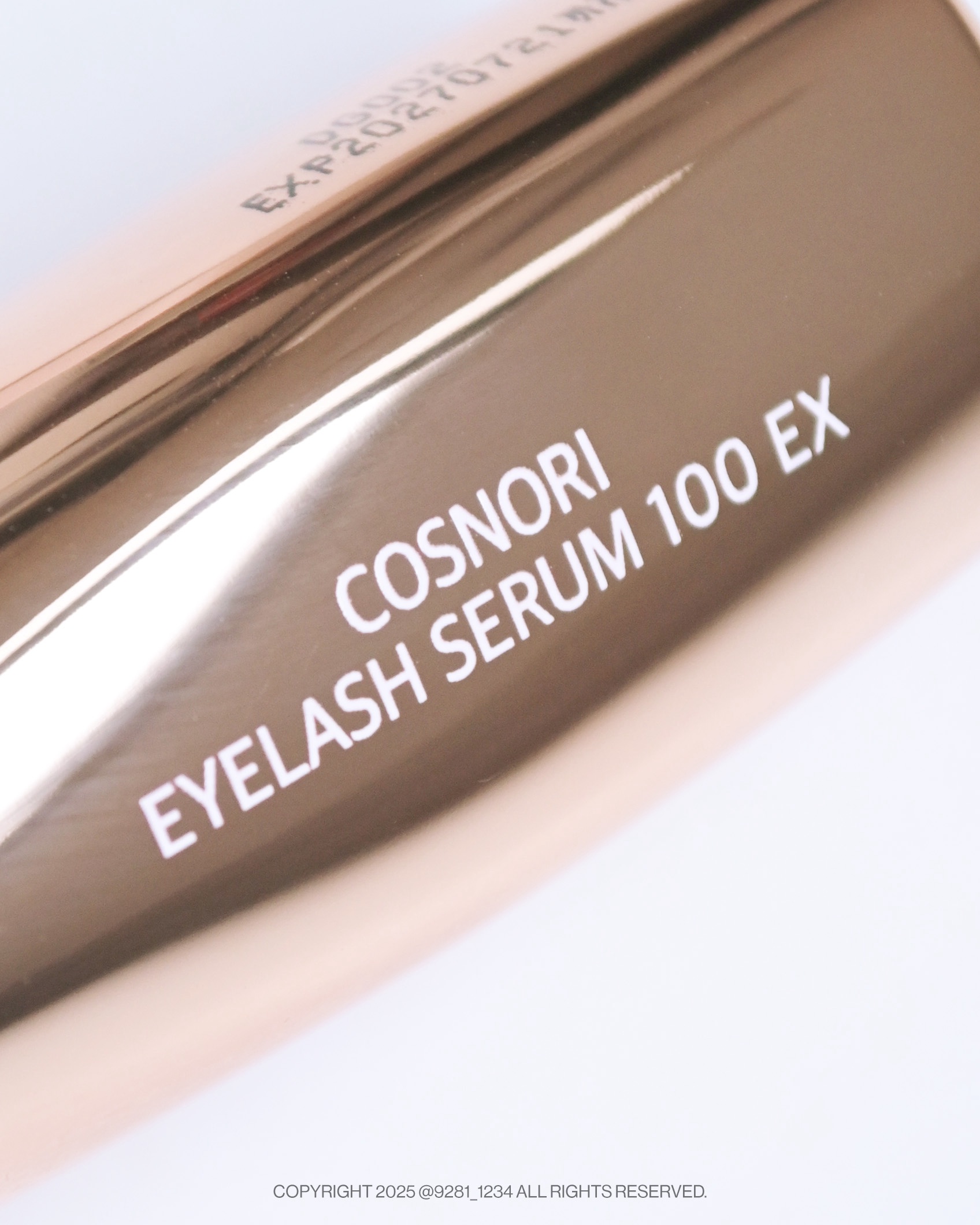 アイラッシュセラム100EX/COSNORI/まつげ美容液を使ったクチコミ（2枚目）