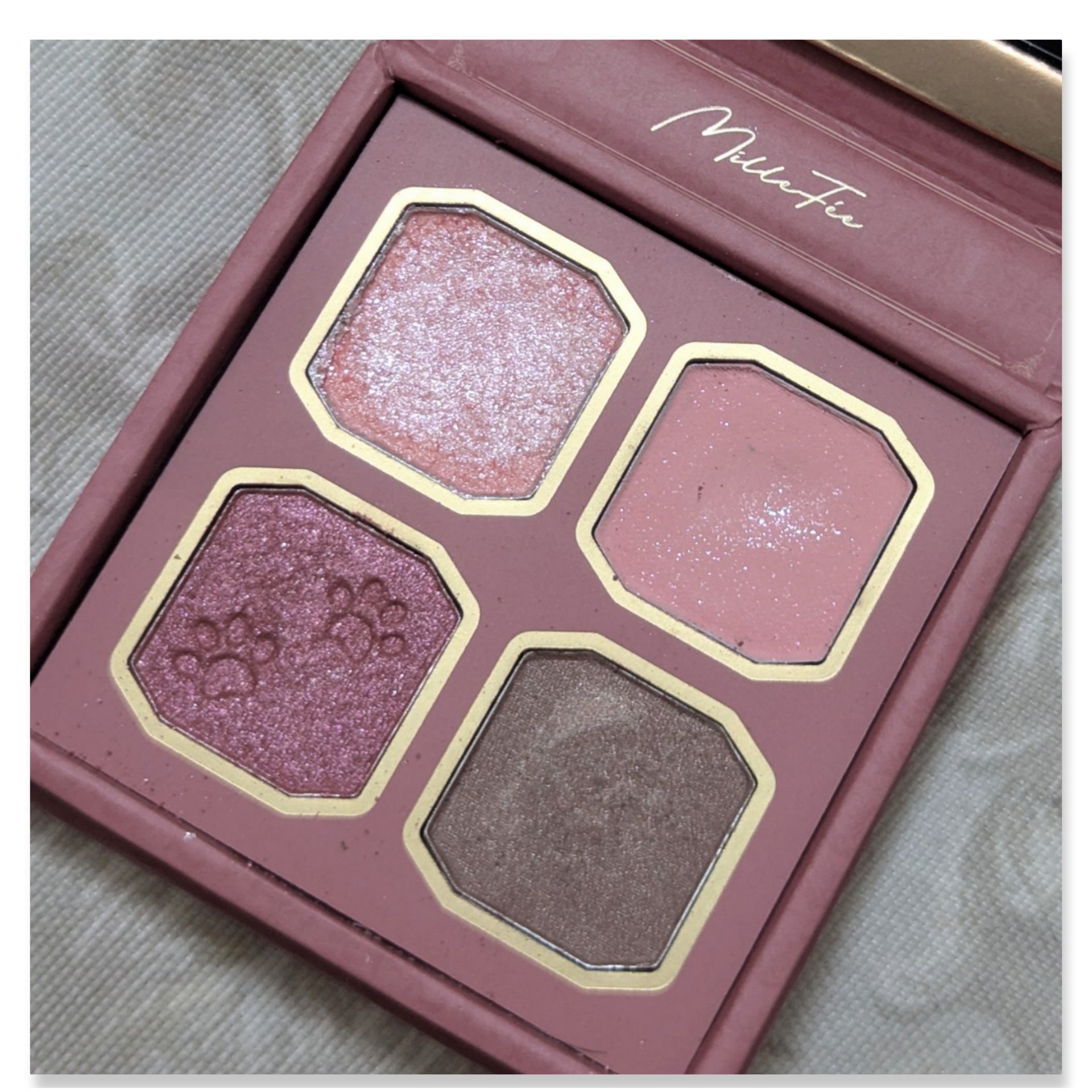マイキティアイパレット/MilleFée/アイシャドウパレットを使ったクチコミ（3枚目）