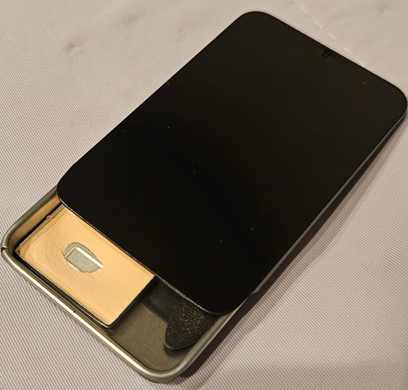 クリスタルシングルアイシャドウ/TONYMOLY/単色アイシャドウを使ったクチコミ(2枚目)