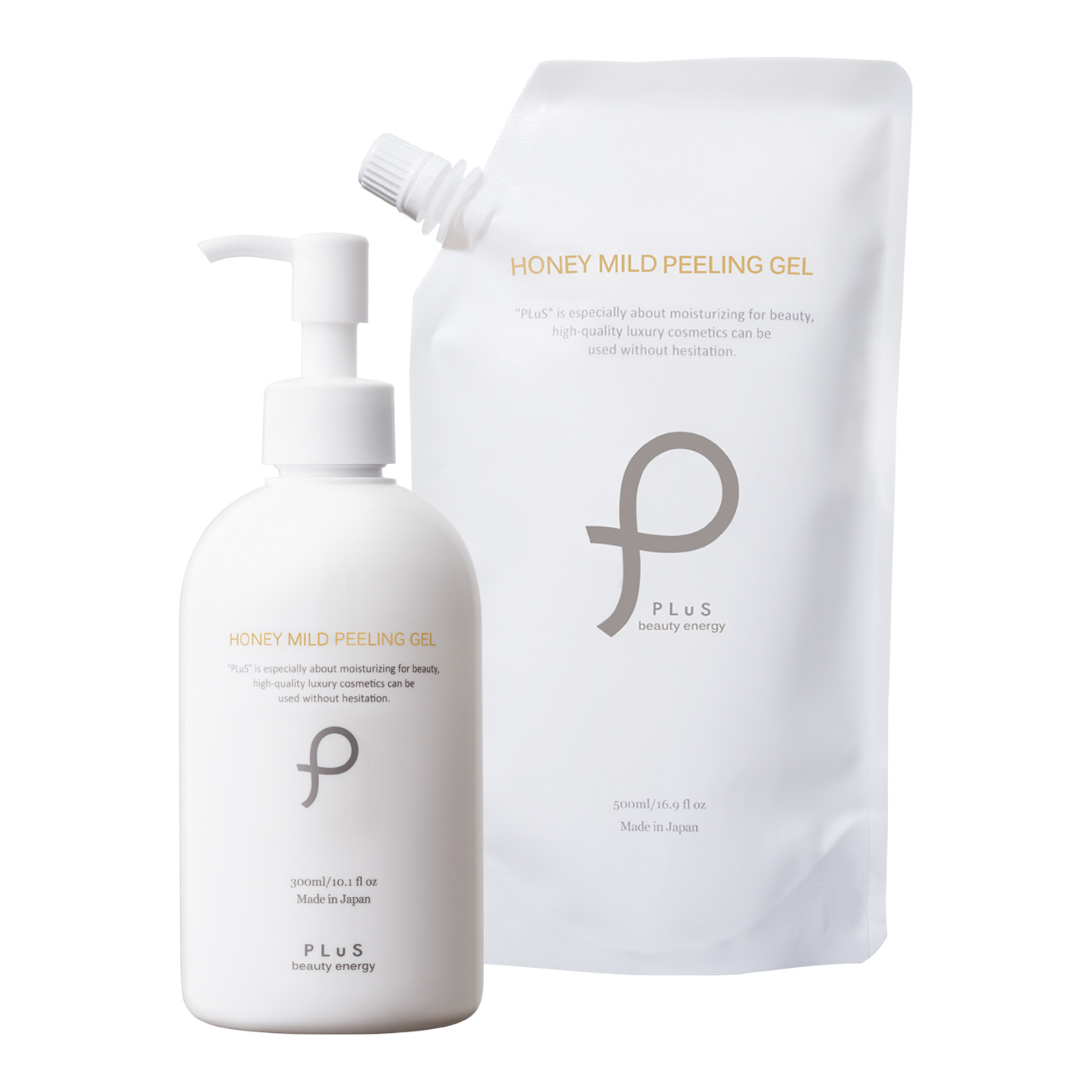 PLuS ハニーマイルドピーリングジェル