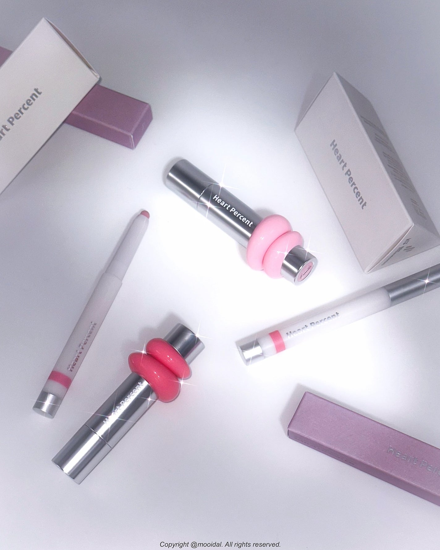 ドットオンムードワンウェイグロイティント/Heart Percent/リップティントを使ったクチコミ(2枚目)