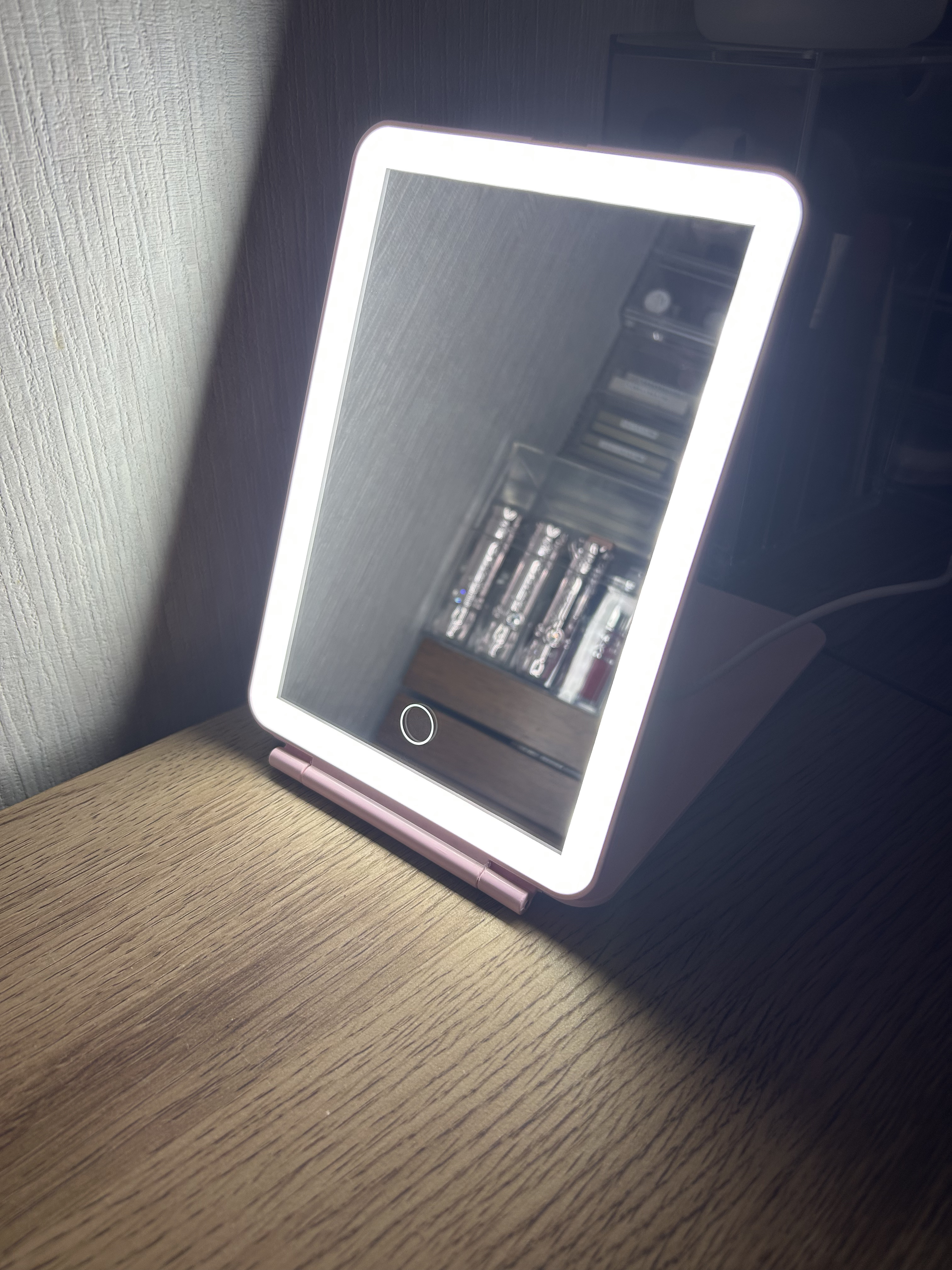 VANITII GLOBAL 卓上鏡 女優ミラー 折りたたみミラー/VANITII GLOBAL/その他化粧小物を使ったクチコミ（1枚目）