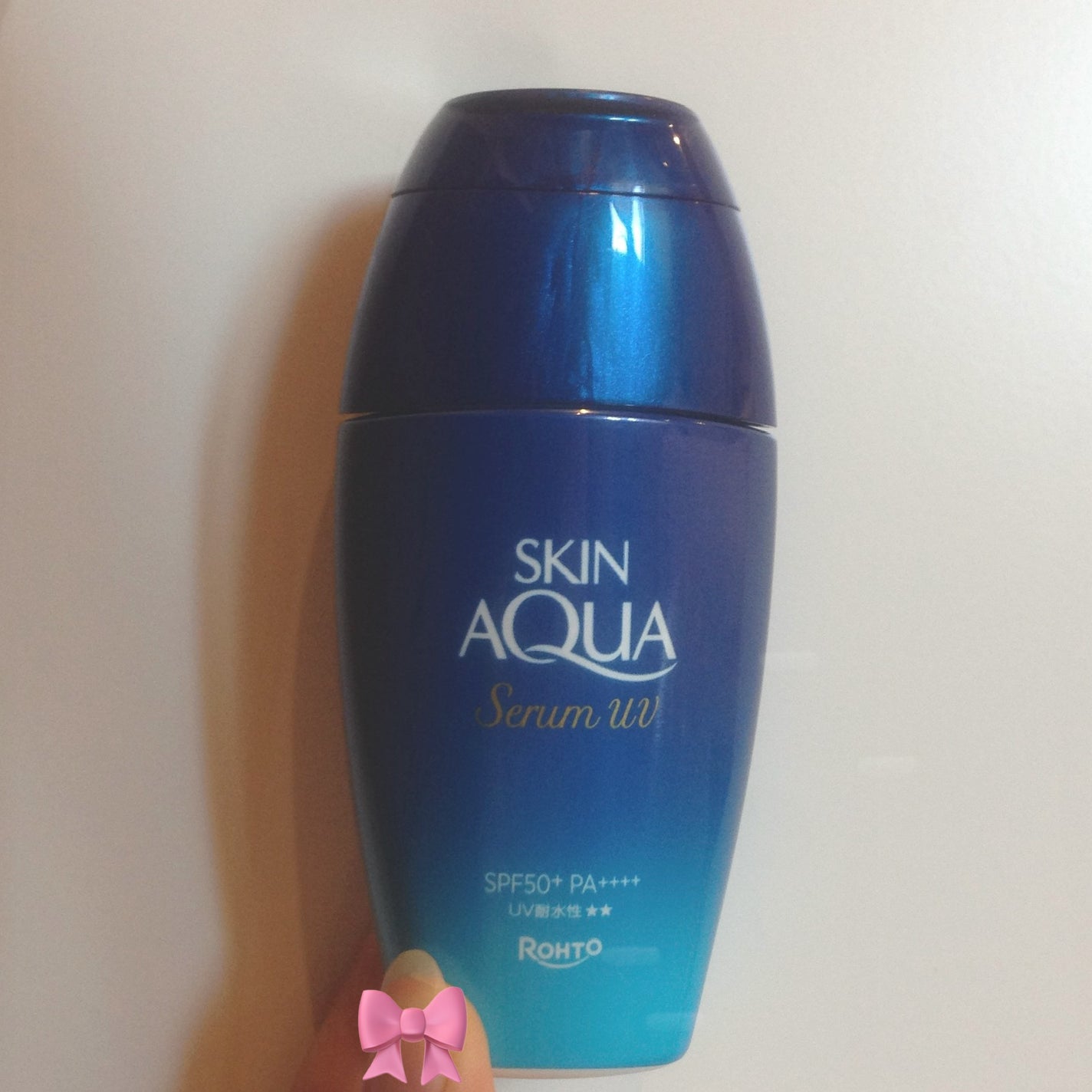 スキンアクア ヒアルロンセラムUV/スキンアクア/日焼け止めローションを使ったクチコミ(1枚目)