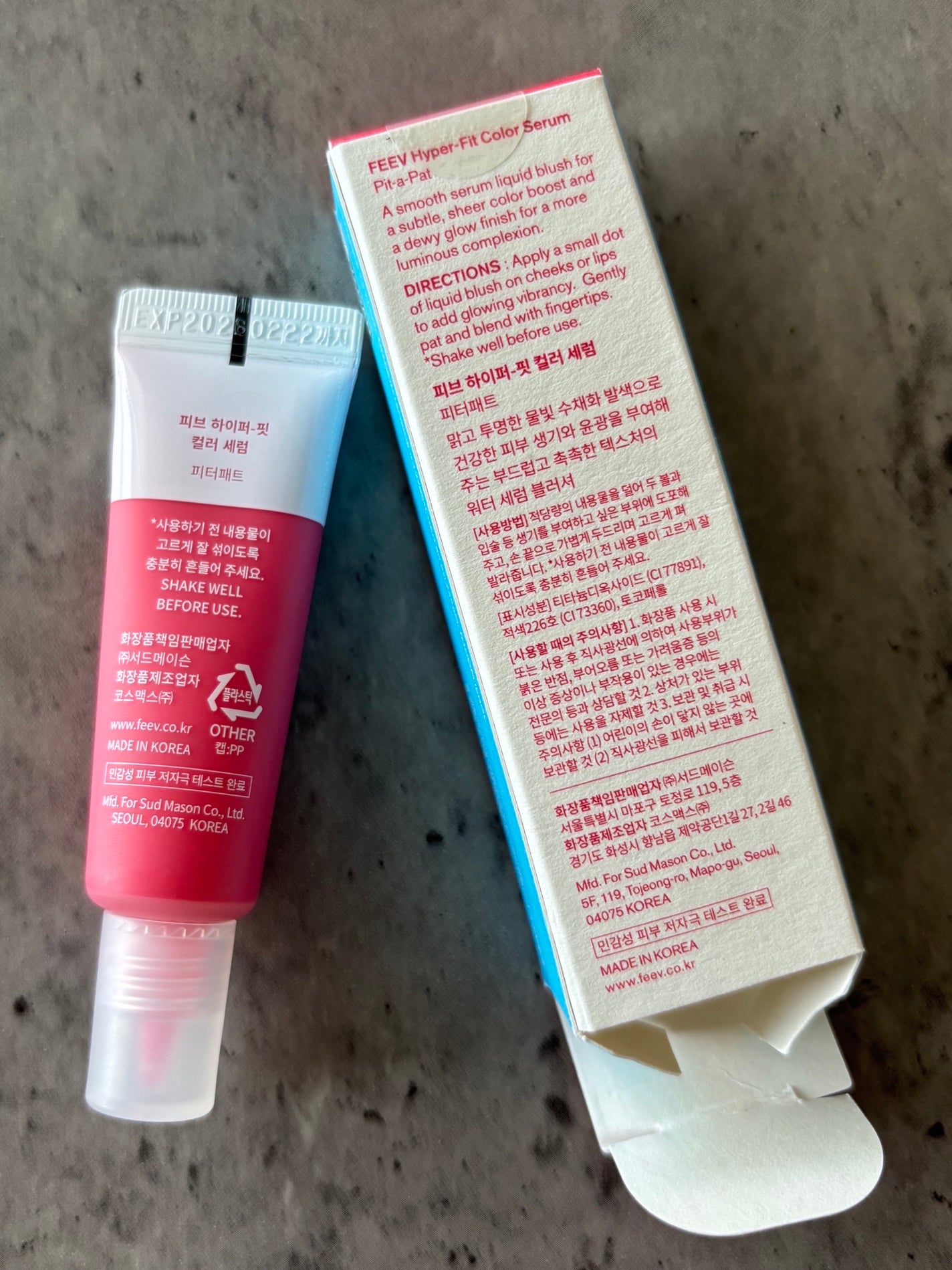 カラーセラムミニ/FEEV/リキッドチークを使ったクチコミ(3枚目)