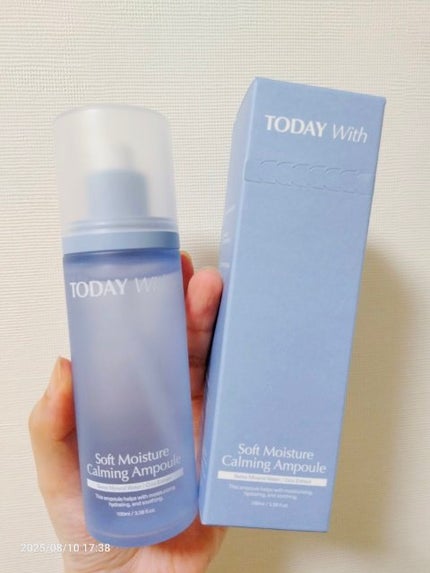 ソフトモイスチャーカーミングアンプル/TODAY With/美容液を使ったクチコミ(2枚目)