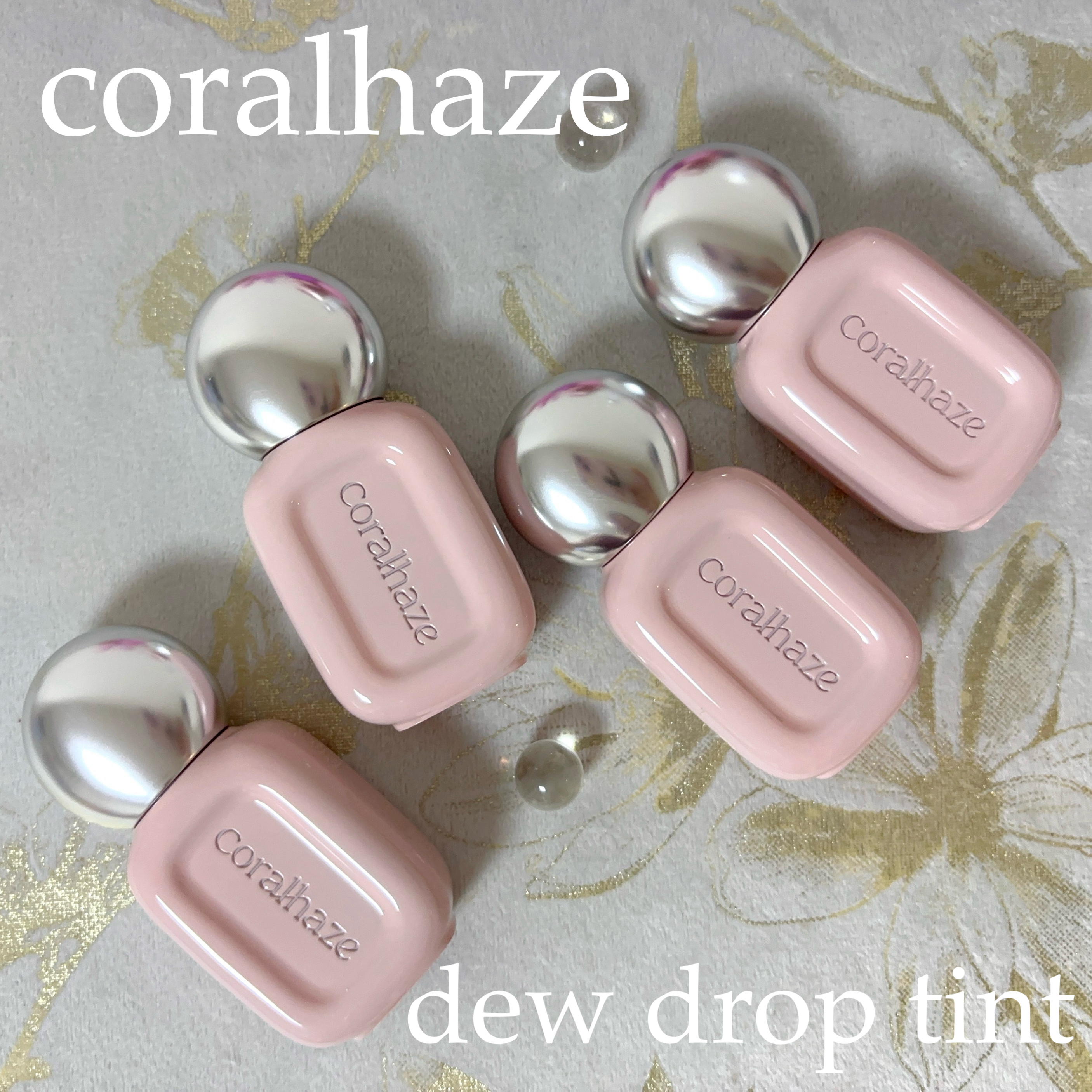 デュー ドロップ ティント/Coralhaze/リップティントを使ったクチコミ（1枚目）