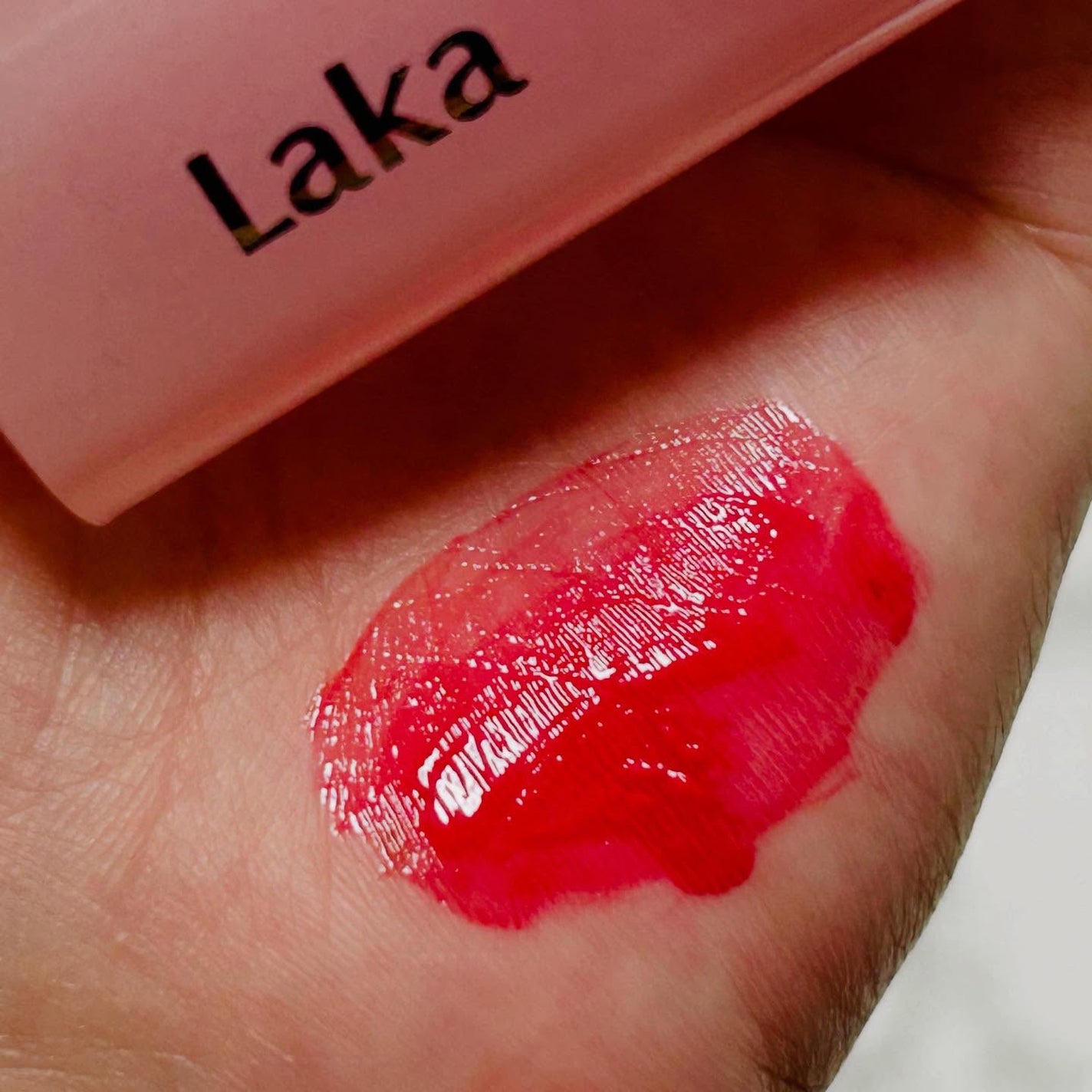 ポッピングバルーンティント/Laka/リップティントを使ったクチコミ(4枚目)