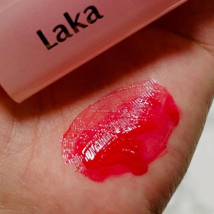 ポッピングバルーンティント/Laka/リップティントを使ったクチコミ(4枚目)