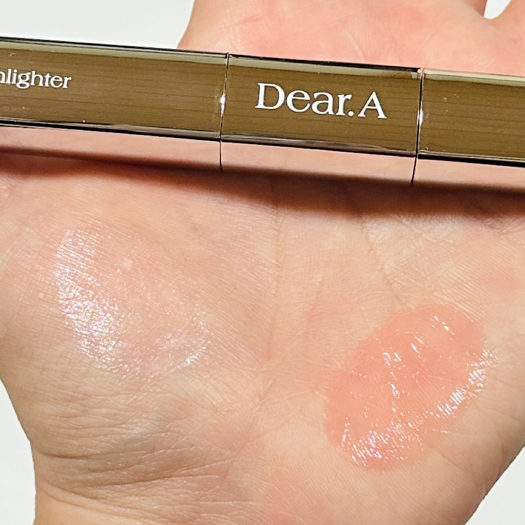 ブラッシュ＆ビームデュアルスティック/Dear.A/リキッドチークを使ったクチコミ（3枚目）