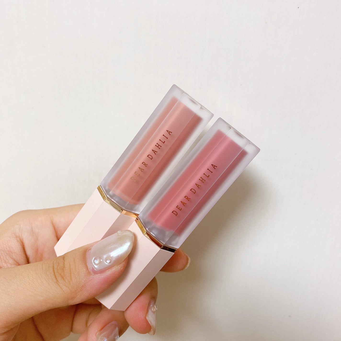 ペタルドロップリキッドブラッシャー/DEAR DAHLIA/リキッドチークを使ったクチコミ(1枚目)