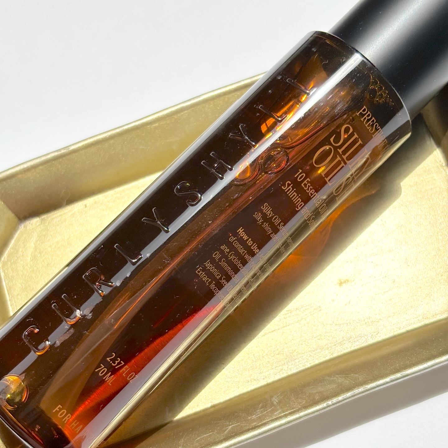 SILKY OIL SERUM/CULRY SHYLL/ヘアオイルを使ったクチコミ（3枚目）