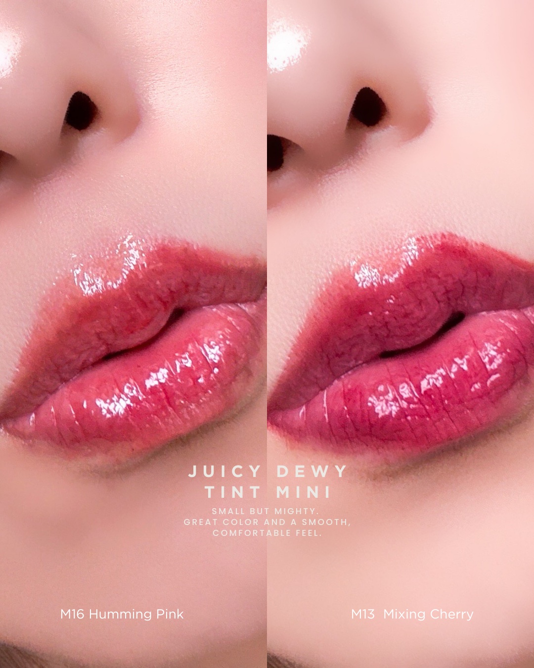 ジューシーデューイグロウティント/dasique/リップティントを使ったクチコミ（3枚目）