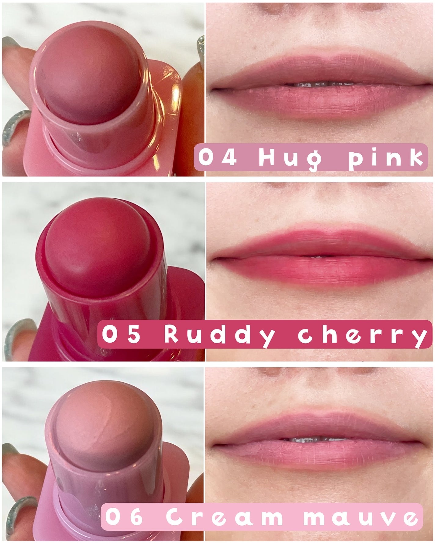 ポケットコットンブラーリングスティック/2aN/ジェル・クリームチークを使ったクチコミ(4枚目)