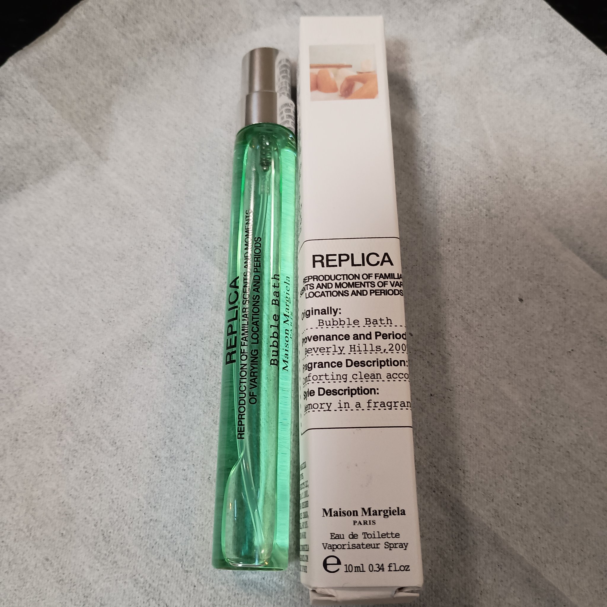 レプリカ オードトワレ バブル バス 10ml/Maison Margiela Fragrances/香水(レディース)を使ったクチコミ（1枚目）