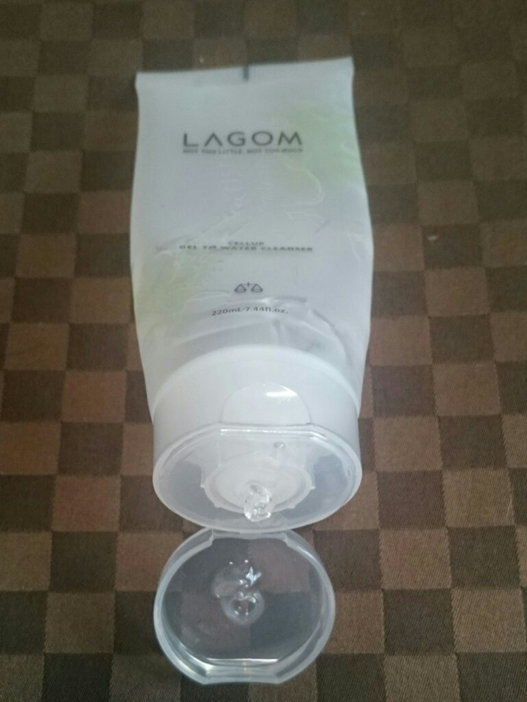 ラゴム ジェルトゥウォーター クレンザー(LV)(朝用洗顔)/LAGOM /その他洗顔料を使ったクチコミ（1枚目）