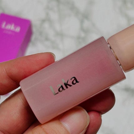 ポッピングバルーンティント/Laka/リップティントを使ったクチコミ(5枚目)
