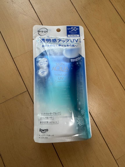 スキンアクア トーンアップUVエッセンス/スキンアクア/日焼け止めクリームを使ったクチコミ(1枚目)
