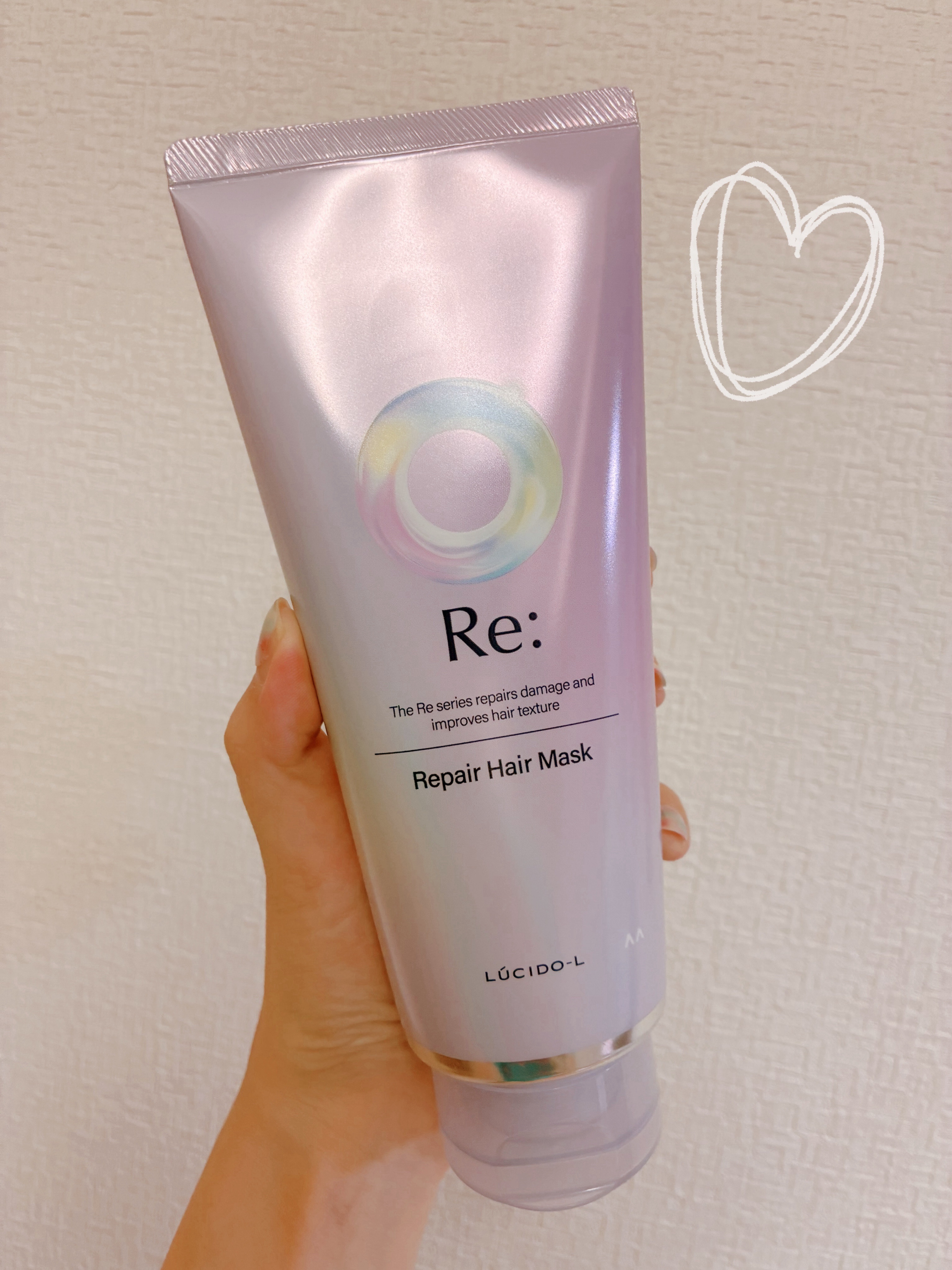 アールイー リペアヘアマスク アールイー　リペアヘアマスク　1DAYトライアル/ルシードエル/ヘアマスク・ヘアパックを使ったクチコミ（1枚目）