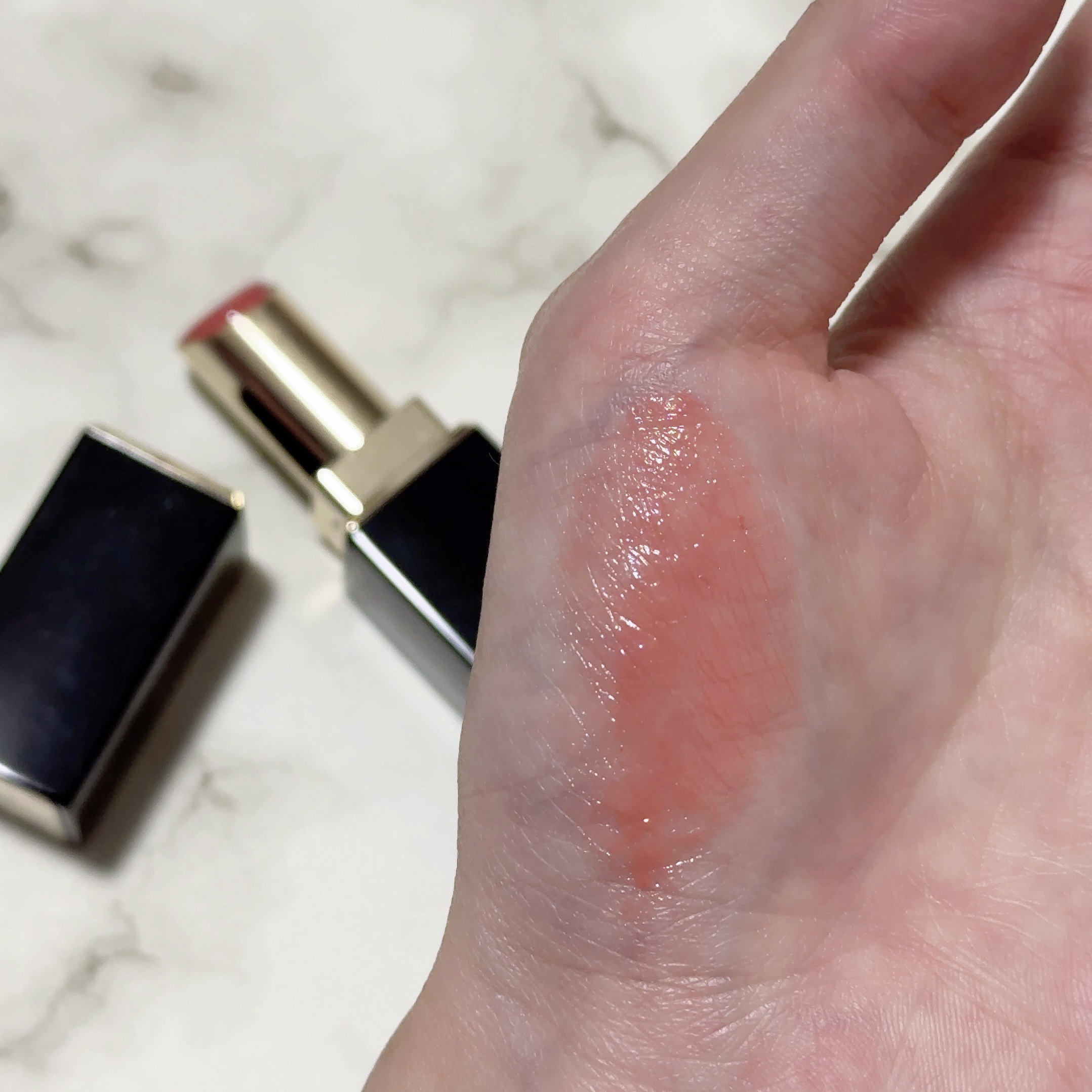 モイスチャー グレイズ リップスティック/SUQQU/口紅を使ったクチコミ（2枚目）