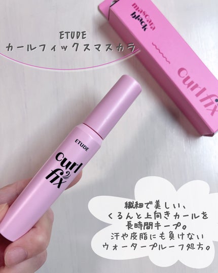 カールフィックスマスカラ/ETUDE/マスカラを使ったクチコミ(2枚目)